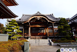 尾山台の伝乗寺の写真
