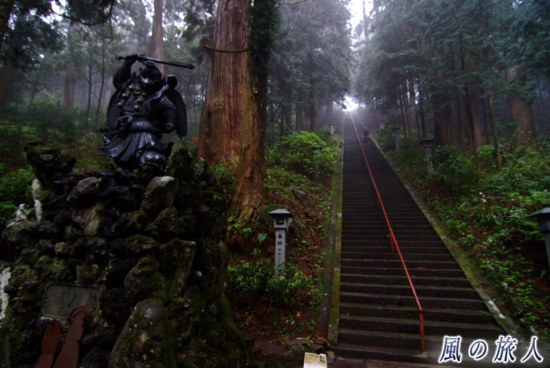 大雄山最乗寺　奥の院へ続く階段