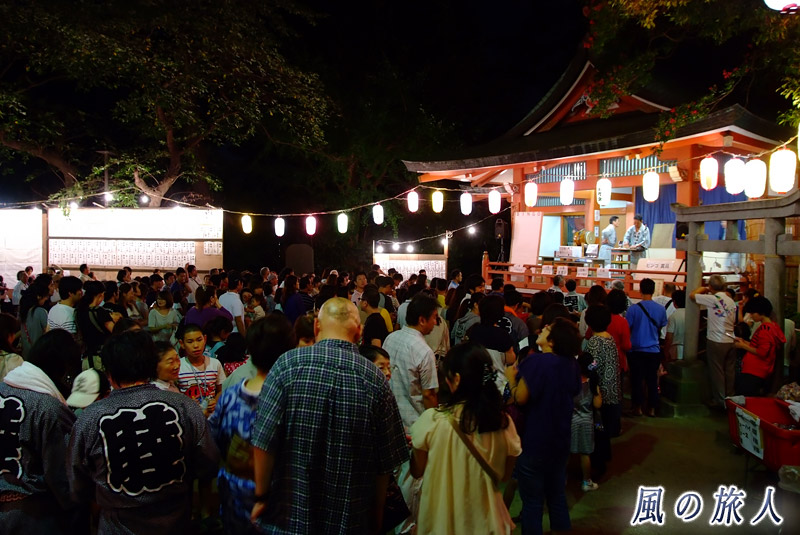 野毛六所神社の秋祭り　ビンゴ大会の写真