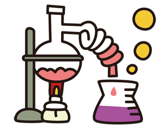 科学のイメージ（＊イラスト：acworksさん）