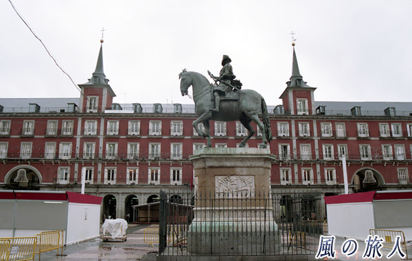スペイン　マドリード　マヨール広場の写真