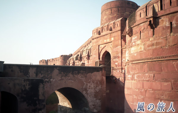 インド　アーグラ城の写真