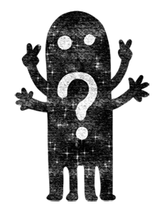 未確認生物のイメージ（＊イラスト：ぴぐさん）