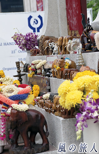 バンコク　セントラルワールド前のガネーシャの写真