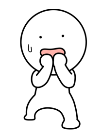 はらはらするイメージ（＊イラスト：poosanさん）