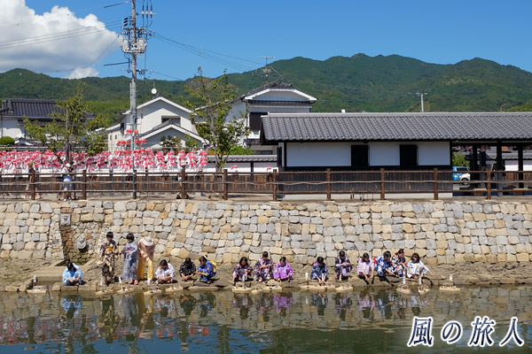 柳井　八朔の船流しの写真