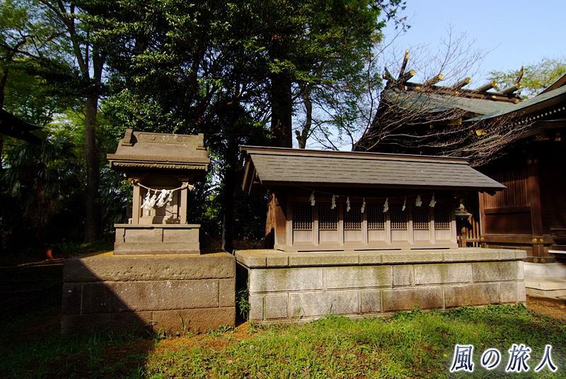 大蔵氷川神社の愛宕神社の写真