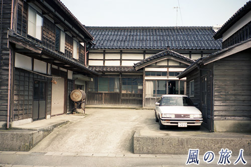 木造家屋　佐渡島一周ツーリングの写真