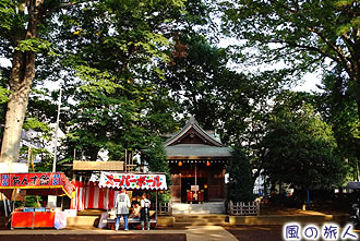 宇山稲荷神社の秋祭りの写真