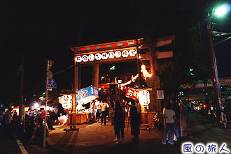 代田八幡神社の秋祭りの写真