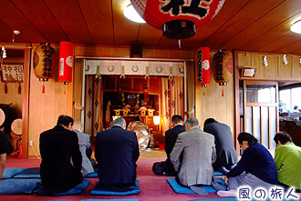 杓子稲荷神社の秋祭りの写真