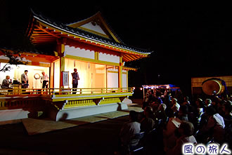 岡本八幡神社の秋祭りの写真