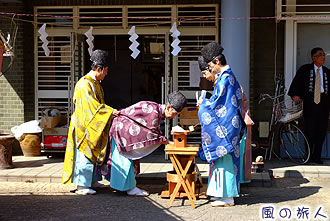深澤神社の秋祭りの写真