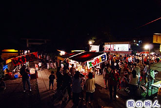 深澤神社の秋祭りの写真