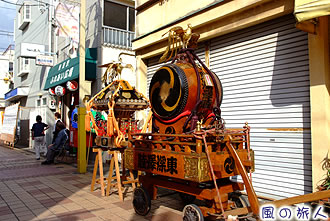 深澤神社の町会神輿の写真