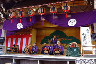 瀬田玉川神社の秋祭りの写真
