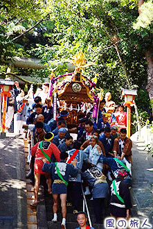 瀬田玉川神社の瀬田神輿渡御の写真
