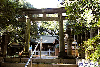 上野毛稲荷神社の写真