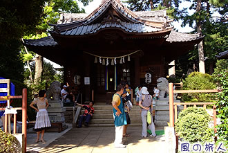 東玉川神社の秋祭りの写真