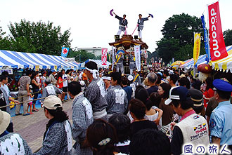 世田谷区民祭　神輿パレードの写真