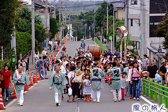 野毛六所神社の秋祭りの写真