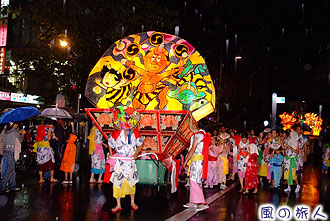 桜新町ねぶた祭の写真