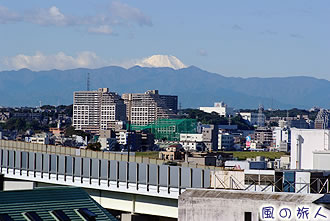瀬田の行善寺からの眺める富士山