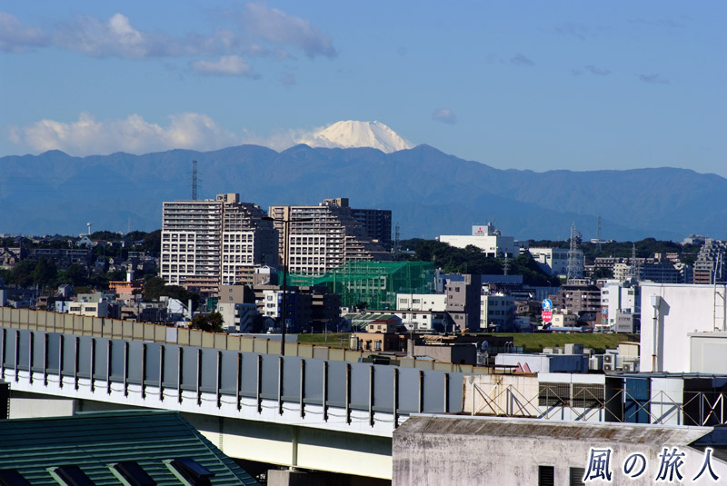 瀬田行善寺　行善寺からの富士山の眺め