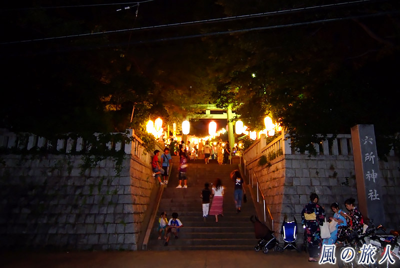 野毛六所神社の盆踊り大会の写真