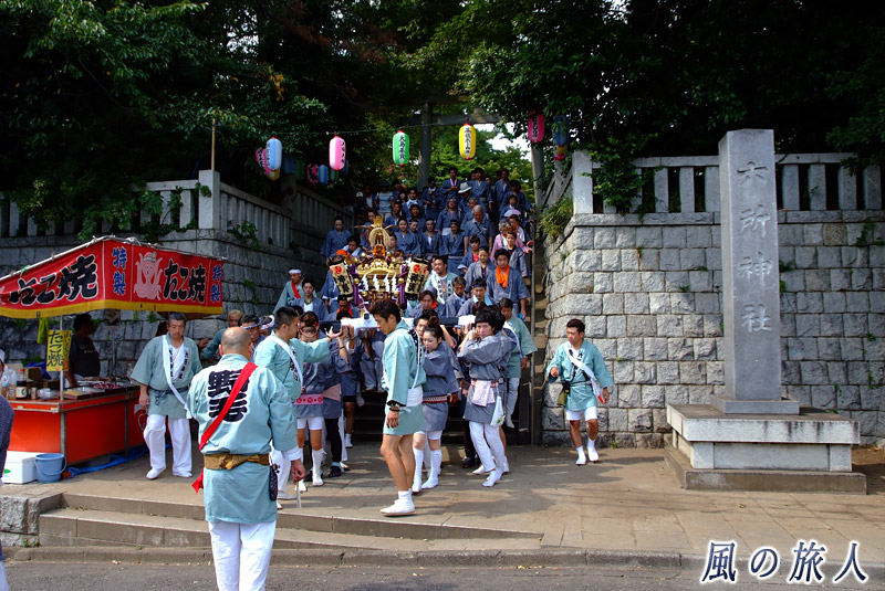 野毛六所神社の秋祭りの写真