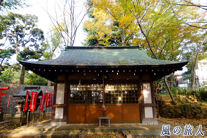 三宿神社　拝殿の写真