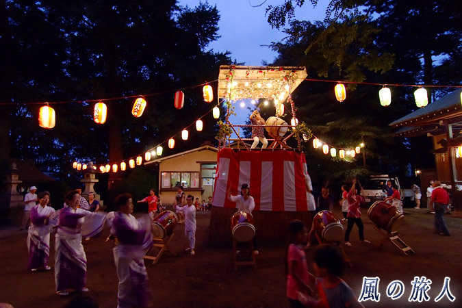 駒繁神社　盆踊り2011年の写真