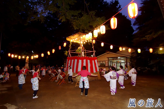駒繁神社　盆踊り2011年の写真