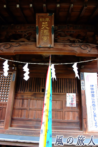 北野天満宮　拝殿の扁額の写真