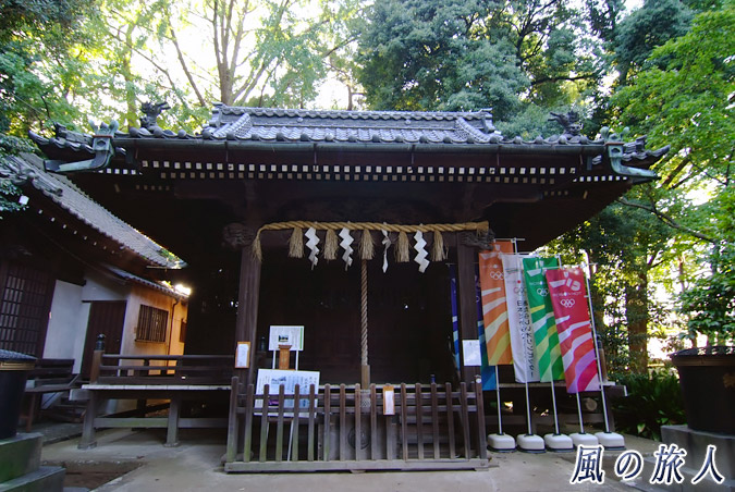 経堂天祖神社　拝殿の写真