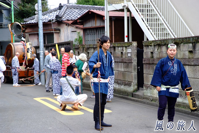 経堂天祖神社の神輿渡御　2009年　土曜日の巡行の写真